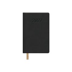Agenda anual Dohe Samba semana vista 8,5 x 13 cm negra