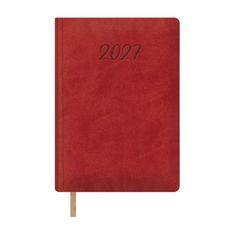 Agenda anual Dohe Samba día por página 15 x 21 cm rojo