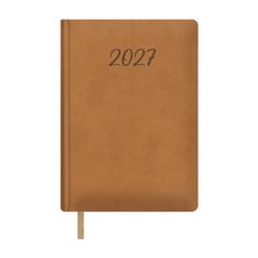 Agenda anual Dohe Samba día por página 15 x 21 cm camel