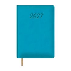 Agenda anual Dohe Samba día por página 15 x 21 cm turquesa