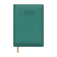 Agenda anual Dohe Samba día por página 15 x 21 cm verde