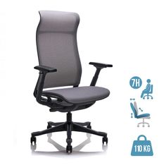 Fauteuil de bureau RX243 - noir