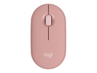 Logitech Pebble Mouse 2 M350s - Souris sans fil - 3 boutons - rose