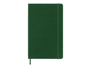 Moleskine Classic - Agenda - 130 x 210 mm - papier ivoire - couverture verte myrte
