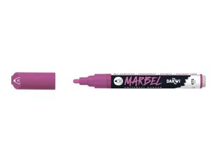 Darwi Marbel Universal Classic N°475 - Marqueur - permanent - rose - opaque - encre acrylique à base d'eau - 4 mm - moyen