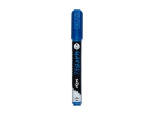 Darwi Marbel Universal Classic N°258 - Marqueur - permanent - bleu saphir - opaque - encre acrylique à base d'eau - 4 mm - moyen