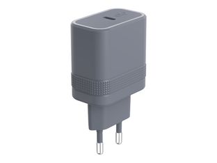 Force Power - Adaptateur secteur - UltraGaN technology - 65 Watt - PD (24 pin USB-C) - gris