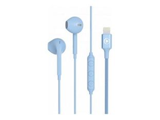 Force Play - Écouteurs filaire avec micro - Lightning - bleu