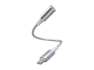 Force Power Lite - Adaptateur Lightning vers prise audio de 3,5 mm femelle - blanc