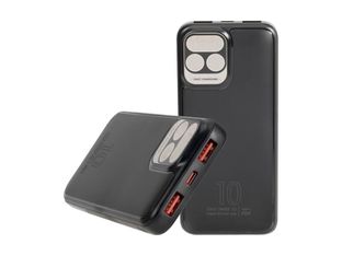 Riva Case Rivapower VA2511 - Batterie externe - 10000 mAh - Fast Charge - noir