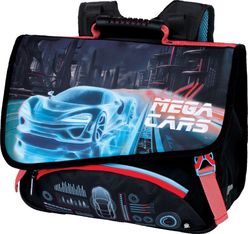 Cartable Megacars - 38 cm - 2 compartiments - Oberthur