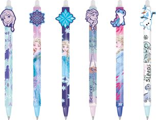 Stylo effaçable rétractable reine des neiges