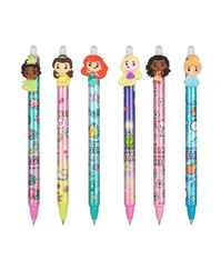 Stylo effaçable rétractable princesses