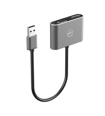 Mobility Lab - Adaptateur USB vers HDMI/VGA - gris