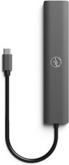 Mobility Lab - Hub USB-C 7-en-1 - 100W - gris sideral