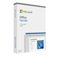 Microsoft Office Famille  2024 - Code d'activation envoyé par email valable pour 1 appareil