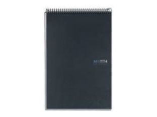 Miquelrius The Original - Cahier de notes - A4 (210 x 297 mm) - 120 feuilles / 240 pages - petits carreaux - 4 trous - graphite - carton contrecollé