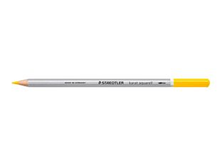 STAEDTLER karat aquarell - Crayon de couleur aquarellable - aquarelle - pour papier d'aquarelle - souple - jaune vif