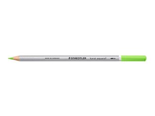 STAEDTLER karat aquarell - Crayon de couleur aquarellable - aquarelle - pour papier d'aquarelle - souple - vert citron