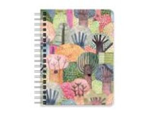 Senfort Acuarela - Cuaderno - wire-o - A5 (148 x 210 mm) - 100 hojas / 200 páginas - bosque - polipropileno (PP)