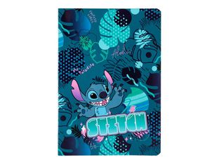 Colorino - Cahier de notes - A5 (148 x 210 mm) - 32 feuilles / 64 pages - doublé - stitch - polypropylène (PP)