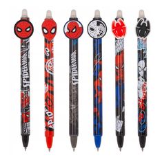 PATIO - Stylo à bille effaçables Spiderman