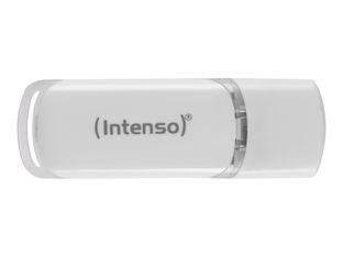 Intenso Flash Line - Clé USB 32 Go - USB-C 3.1 Gen 1 - blanc