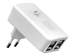 Mobility Lab Wall Charger - Chargeur secteur - 4 connecteurs de sortie (USB) - blanc