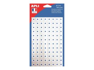 APLI kids - Eyelet - 96 pièces - rond - diamètre 13 mm - blanc - permanent (pack de 8)