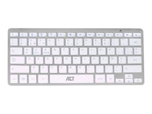 ACT AC5605 - Clavier - sans fil - Bluetooth 3.0 - AZERTY - Belge - commutateur : commutateurs à clé à ciseaux
