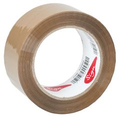 SIGN - Ruban adhésif d'emballage - havane - 66 m x 48 mm