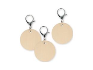 Artemio - Porte-clés non-fini - cercle - 5 cm de diamètre (pack de 3)