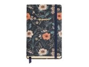 Miquelrius British Bloom - Journal de bord - 90 x 140 mm - 100 feuilles - ivoire - uni - carton rigide