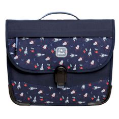 Cartable scolaire Léo - 38 cm - 2 compartiments - galaxy - Biopic