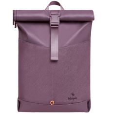 Roll Top Antoine - 45 cm - 1 compartiment - raisin - Biopic