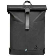 Roll Top Antoine - 45 cm - 1 compartiment - noir - Biopic