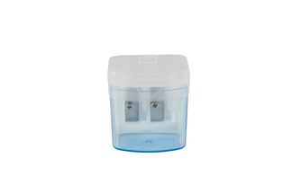 Les Prix Mini - taille-crayon 2 trous + reservoir - disponible dans différentes couleurs