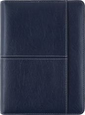 Cambridge - conférencier a5 zippé - marine