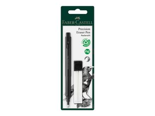 Faber-Castell Precision - Stylo gomme avec recharges