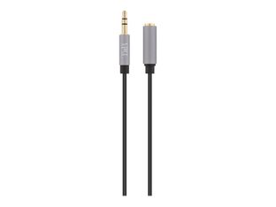 T'nB - Rallonge de câble audio - jack mini mâle pour jack mini femelle - 1 m - noir