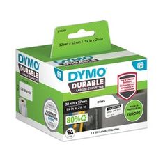 DYMO - Polypropylène (PP) - adhésif permanent - enduit - 59 x 190 mm 170 étiquette(s) (1 rouleau(x) x 170) boîte - étiquettes - pour DYMO LabelWriter 450 Turbo