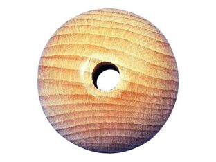 Rayher - Forme à décorer - ball with hole - 4 cm de diamètre - bois