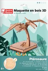 Maquette bois 3D - Pterosaure - 31 pièces