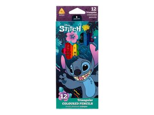 CoolPack Disney - Crayon de couleur - Stitch - non permanent - couleurs assorties