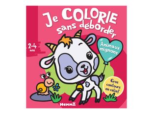Je Colorie Sans Déborder 2 / 4 ans - Animaux mignons - Vol. 55 - par Piette Nadine