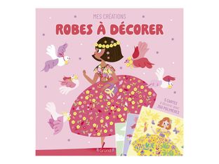Pochette - Robes à décorer - Mes créations - par Lilidoll - livre d'activités
