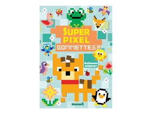 Animaux mignons - Super pixel - Gommettes - par Piette Nadine