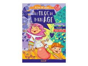 A toi de jouer ! - Le bloc de mon âge 7 / 8 ans- livre de coloriage / d'activités
