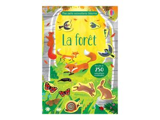 La forêt - Mes petits autocollants Usborne - par Young Caroline - livre d'activités