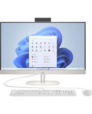 HP 27-cr0034nf - Ordinateur tout-en-un - Ryzen 5 7520U - RAM 8 Go - SSD 512 Go - clavier : Français - Blanc 